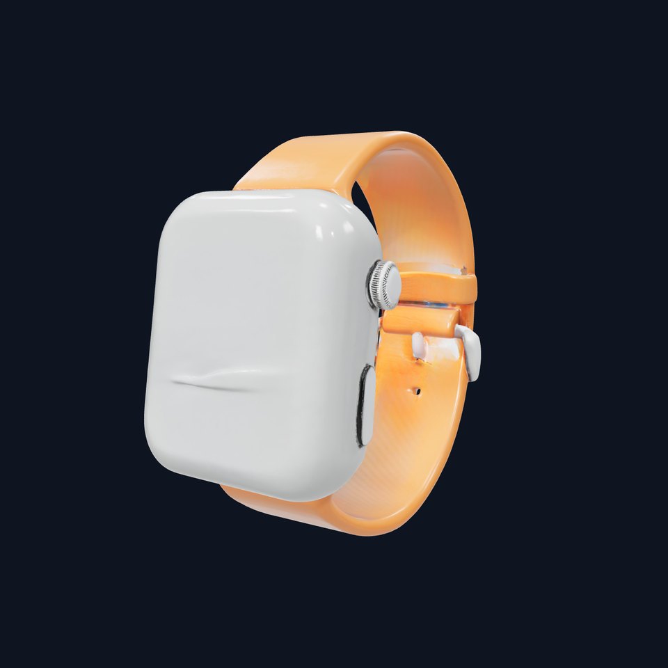 Smartwatch Model Pack with Adjustable Silicone Band